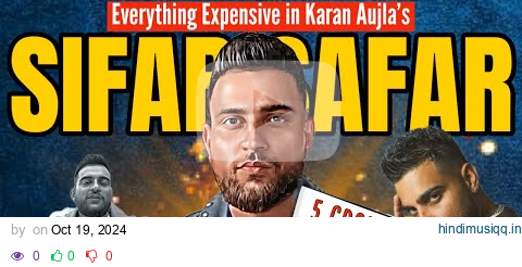 Everything Expensive Worn by KARAN AUJLA in SIFAR SAFAR (Music Video) pagalworld mp3 song download