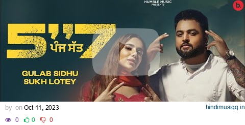 PANJ SATT - Official Video | Gulab Sidhu | Sukh Lotey | Gungun Bakshi | Humble Music | Punjabi Song pagalworld mp3 song download