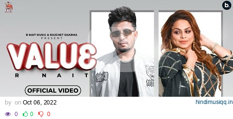 Value (Official Video) | R Nait | Gurlez Akhtar | Laddi Gill | Tru Makers | New Punjabi Song 2022 pagalworld mp3 song download