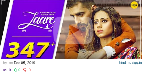 LAARE  Maninder Buttar | Sargun Mehta | B Praak | Jaani | Arvindr Khaira | Punjabi Song pagalworld mp3 song download