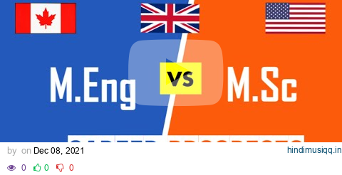 Master of Science (Msc) vs Master of Engineering (Meng)  Career Prospects pagalworld mp3 song download