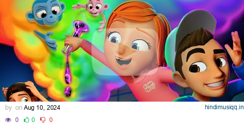 RAiNBOW SCiENCE with Adley & Mark Rober!! Monkey Buddies make Portal Goo? Cartoon CrunchLabs is NUTS pagalworld mp3 song download