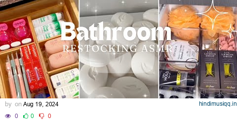 Guest Bathroom Restock ASMR ✨ | TikTok Restocking Organizer pagalworld mp3 song download