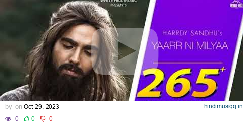 Yaar Ni Milyaa (Full Song) Harrdy Sandhu | B Praak | Jaani |  Arvindr Khaira | Punjabi Song 2018 pagalworld mp3 song download