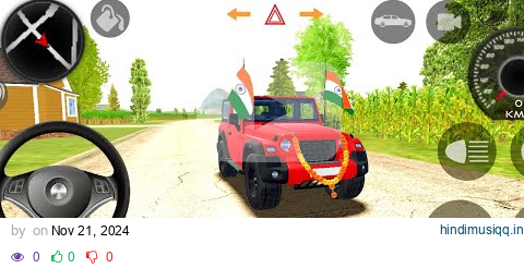 Dollar (Song) Modified 😈 Mahindra Thar || Indian Car Simulator 3D || Car Game 3D pagalworld mp3 song download