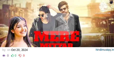 Mere Mittar - Official Song | Masoom Sharma | Komal Chaudhary | New Haryanvi Songs Haryanavi 2024 pagalworld mp3 song download