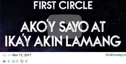 Ako'y Sayo 'At ika'y akin lamang' (Karaoke/Acoustic Instrumental) - First Circle pagalworld mp3 song download