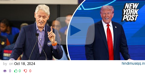 Bill Clinton leaves NC audience befuddled with bizarre Trump ‘impression’ pagalworld mp3 song download