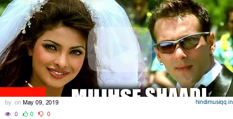 Lyrical Video  Mujhse Shaadi Karogi Title Track |Sonu, Sunidhi, Udit |Salman K,Akshay K,Priyanka C pagalworld mp3 song download