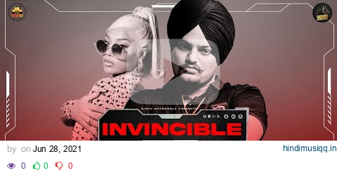 INVINCIBLE (Official Audio) Sidhu Moose Wala | Stefflon Don l Steel Bangelz | The Kidd | Moosetape pagalworld mp3 song download