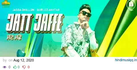 Jatt Jaffe - Jassa Dhillon |  Gurlej Akhtar | Latest Punjabi Song 2020 pagalworld mp3 song download