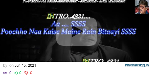 Poochho Na Kaise Maine Karaoke With Scrolling Lyrics Eng. & हिंदी pagalworld mp3 song download