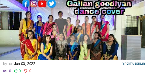 Gallan Goodiyaan l Dil Dhadakane Do l D-DIVINE DANCE ACADEMY l pagalworld mp3 song download