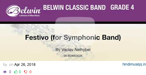 Festivo, by Vaclav Nelhybel – Score & Sound pagalworld mp3 song download