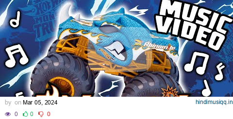 "BOOM! IT'S RHINOMITE!"💥🦏 | Official Hot Wheels Monster Truck Music Video 🎵 pagalworld mp3 song download