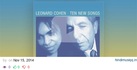 Leonard Cohen - A Thousand Kisses Deep (Audio) pagalworld mp3 song download