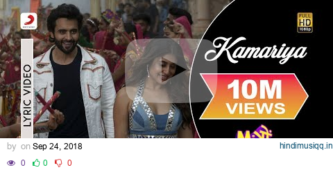 Kamariya Lyric Video - Mitron|Jackky Bhagnani,Kritika|Darshan Raval,Lijo George,Dj Chetas pagalworld mp3 song download