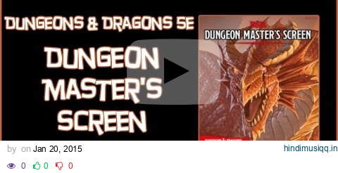 Dungeons & Dragons 5e Dungeon Master's Screen Review pagalworld mp3 song download