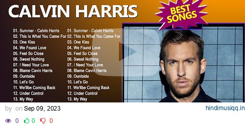 Calvin Harris 2024 - Greatest Hits Full Album 2024 - Calvin Harris Best Songs 2024 pagalworld mp3 song download