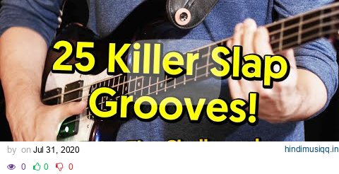 25 Funky Slap Bass Grooves...Take The Challenge! (tabs & tutorial) pagalworld mp3 song download