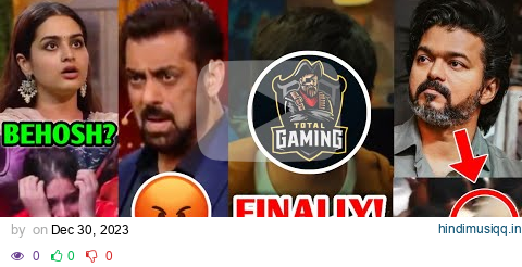 YouTubers Reaction to Total Gaming Face Reveal 😱🔥| Salman Khan & Ayesha, Vijay Thalapathy, R2h,Dhoni pagalworld mp3 song download