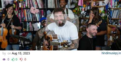 Post Malone Tiny Desk Concert pagalworld mp3 song download