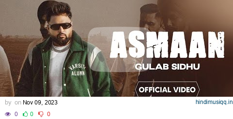 Gulab Sidhu  Asmaan Ft. Gurlez Akhtar (HD Video) New Punjabi Song 2023 | Latest Punjabi Songs 2023 pagalworld mp3 song download