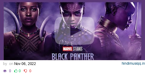 Black Panther Wakanda Forever Song - [Tems - No Woman No Cry] pagalworld mp3 song download