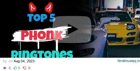 Top 5 Phonk Remix Ringtones 2023 😈 😈 🔥 🔥 💯 💯 || Remix ringtone || @sukutons5267 pagalworld mp3 song download