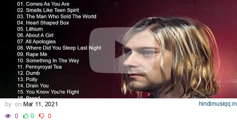 Nirvana Best Songs - Nirvana Greatest Hits Full Album pagalworld mp3 song download