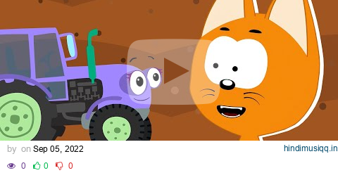 Meow Meow Kitty 10 Tractors Song for children | Learn counting from 1 to 10 pagalworld mp3 song download