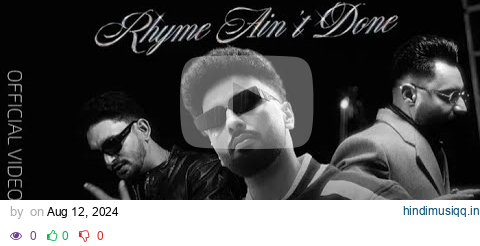 Rhyme Ain't Done ( Video ) Navaan Sandhu Ft Sabi Bhinder / Bajwa | Jay B Singh pagalworld mp3 song download