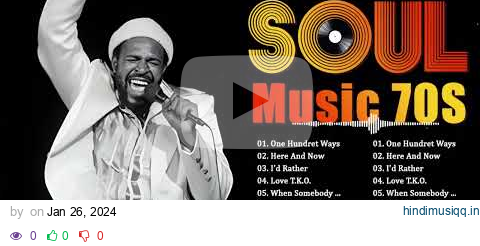 Soul Music 70s Greatest Hits Stevie Wonder, Aretha Franklin, Marvin Gaye, Barry White ❤️ pagalworld mp3 song download