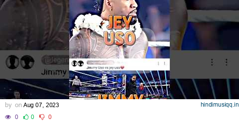 Jey uso vs jimmy uso comparison #shortvideo #wwe #jeyuso pagalworld mp3 song download