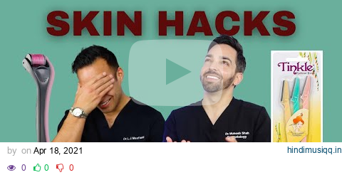 Rating Skincare Hacks Ice, Gua Sha, Dermarolling, Tinkle Razors pagalworld mp3 song download