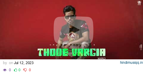 Thode Vargia (Official Song) Arjan Dhillon  | Chhote Bhai  | New Punjabi Song 2023 pagalworld mp3 song download