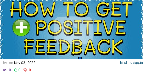 How to get positive feedback on eBay - Quick Tips #001 pagalworld mp3 song download