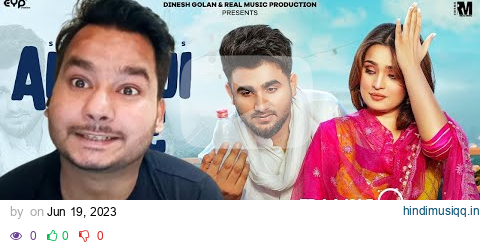 Song Reaction on ANGREJI BOLE | Sumit Parta | Aarushi Sharma | Trailer Review By SG pagalworld mp3 song download