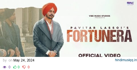 New Punjabi Songs 2024 | Fortunera (Official Visualizer) Pavitar Lassoi | Latest Punjabi Songs pagalworld mp3 song download