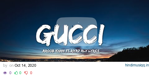 GUCCI (lyrics) - Aroob Khan ft. Riyaz Aly | Kaptaan | MixSingh | Anshul Garg pagalworld mp3 song download