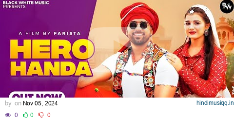 Hero Handa ( Official Music Video) Khushi Baliyan Punit Choudhary Raj Mawer | Latest Haryanvi Song pagalworld mp3 song download