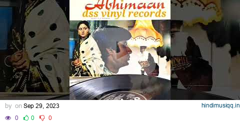 Abhimaan 1973--Teri Bindiya Re--Lata Mangeshkar & Mohd. Rafi--S. D. Burman pagalworld mp3 song download