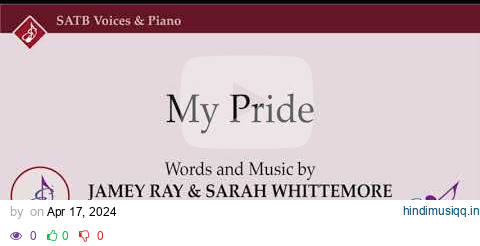 My Pride - Jamey Ray and Sarah Whittemore pagalworld mp3 song download