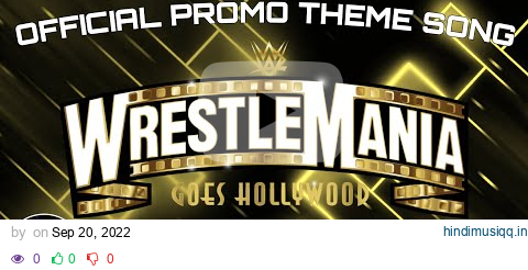 WWE Wrestlemania 39 Official Promo Theme Song - "It's Time for The Show" pagalworld mp3 song download