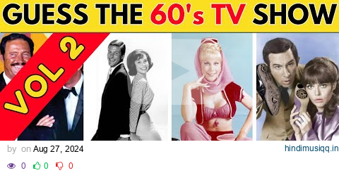 Guess the 60’s TV Show by Song! Volume 2! 🤔 Take the Challenge Again! pagalworld mp3 song download