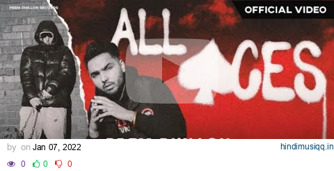 All Aces   Prem Dhillon ft Blamo   Byg Byrd   Director Whiz   Toi   New Punjabi Songs 2022 pagalworld mp3 song download