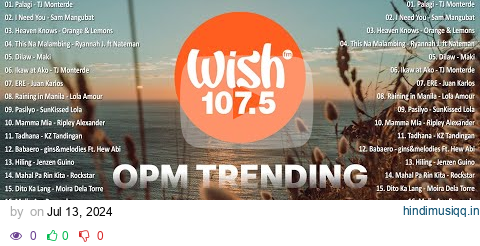 (Top 1 Viral) OPM Acoustic Love Songs 2024 Playlist 💗 Best Of Wish 107.5 Song Playlist 2024 #v9 pagalworld mp3 song download