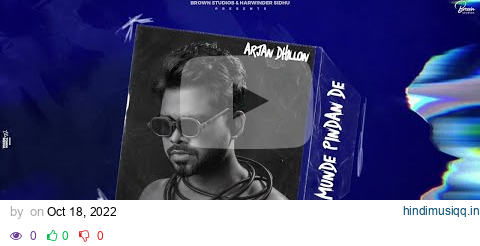 Munde Pindan De (Official Audio) Arjan Dhillon | The Kidd | Brown Studios pagalworld mp3 song download