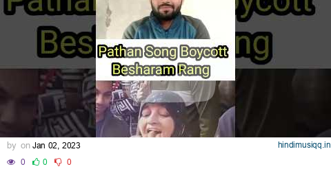 Pathan Song Boycott Besharam Rang 🤗 Shahrukh Khan 😎 | Power Of Pathan #pathan #shorts #song pagalworld mp3 song download