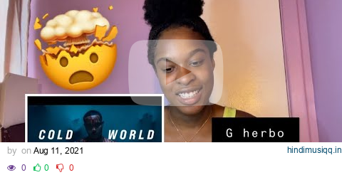 G Herbo - Cold World (Official Music Video) REACTION pagalworld mp3 song download